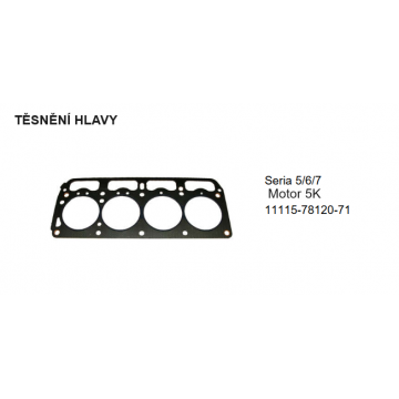 TĚSNĚNÍ HLAVY série 5-6-7,...