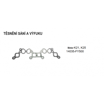 TĚSNĚNÍ SÁNÍ A VÝFUKU MOTOR...