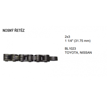 Nosný řetěz 2x3,1...