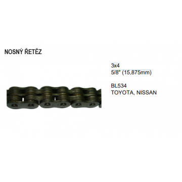 Nosný řetěz 3x4,5/8",BL534...
