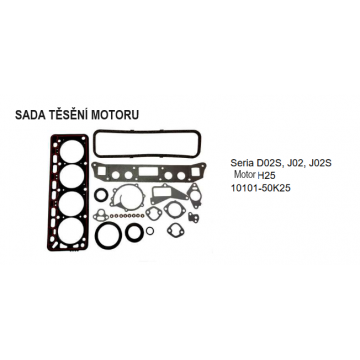 Sada těsnění motoru NISSAN...
