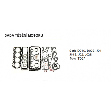 Sada těsnění motoru NISSAN...