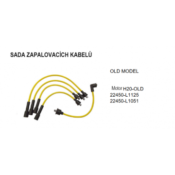 Sada zapalovacích kabelů...