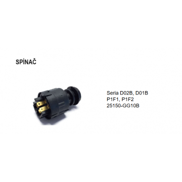 Spínač NISSAN, série D02B,...