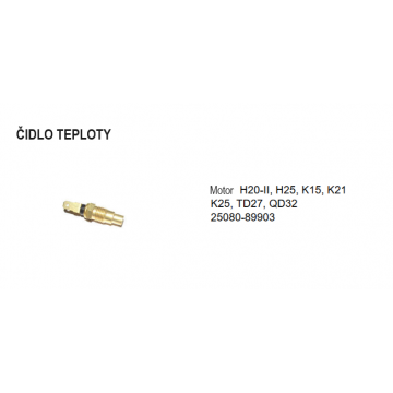 Čidlo teploty NISSAN motor...