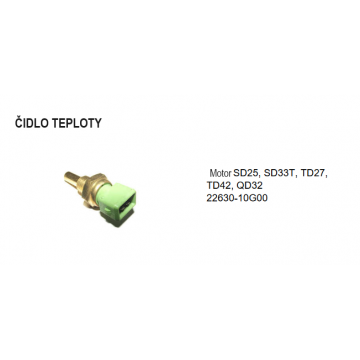 Čidlo teploty NISSAN motor...