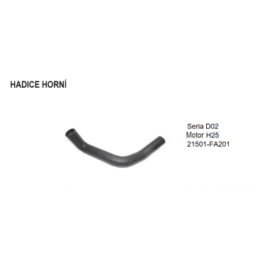Hadice horní NISSAN série...