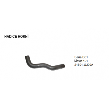Hadice horní NISSAN série...