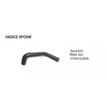 Hadice spodní NISSAN série...