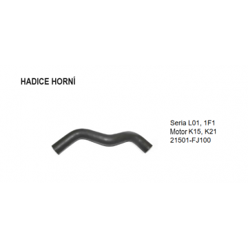 Hadice horní NISSAN série...