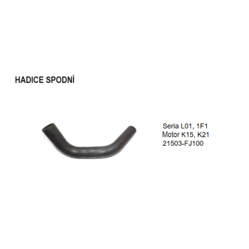 Hadice spodní NISSAN série...
