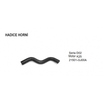 Hadice horní série D02,...