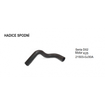 Hadice spodní NISSAN série...
