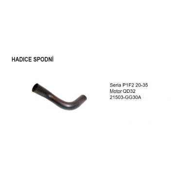 Hadice spodní série P1F2...