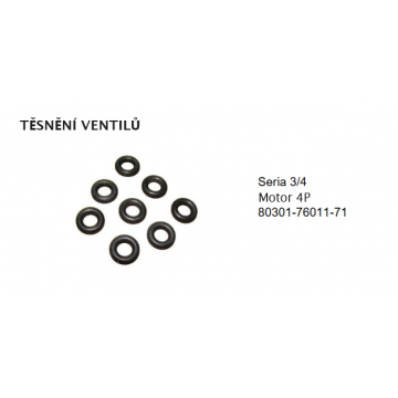 Těsnění ventilů  motor...