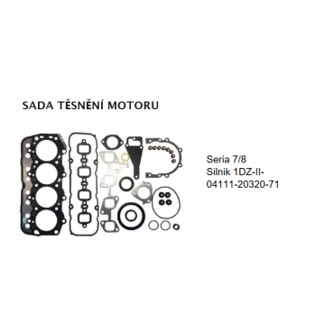 Sada těsnění motoru Toyota...