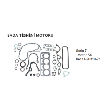 Sada těsnění motoru Toyota...