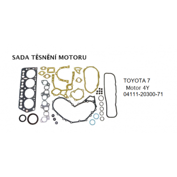 Sada těsnění motoru Toyota...