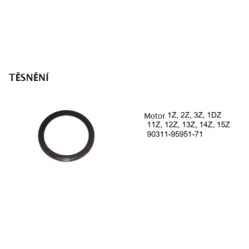 Těsnění Toyota motor 1Z,...