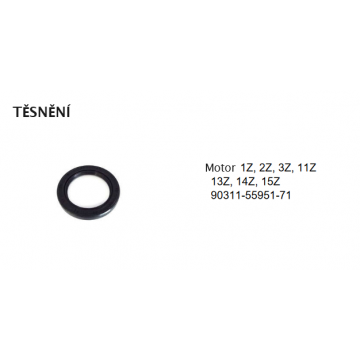 Těsnění Toyota motor 1Z,...