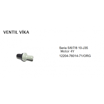 Ventil víka Toyota série...