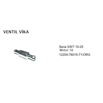 Ventil víka Toyota série...