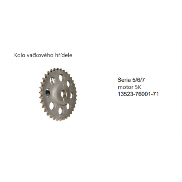 Kolo vačkového hřídele...