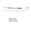 Kabel akcelerátoru motor 1 DZ, série 7 10-30