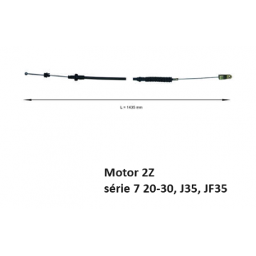 Kabel akcelerátoru motor...