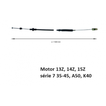 Kabel akcelerátoru motor...