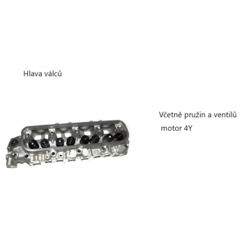 Hlava válců Toyota motor 4Y...