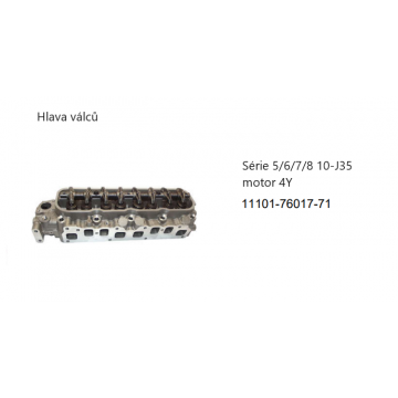 Hlava válců Toyota řada...