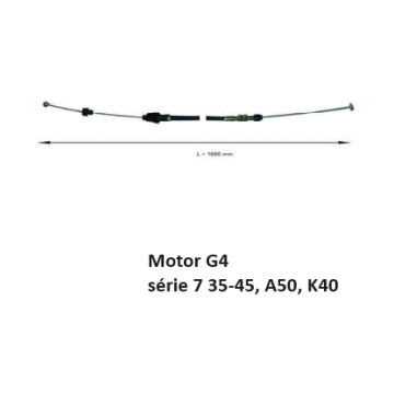 Kabel akcelerátoru motor...