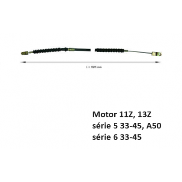 Kabel akcelerátoru motor...