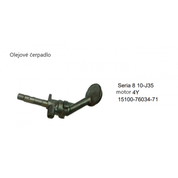 Olejové čerpadlo motoru...