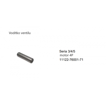 Vodítko ventilu motor...
