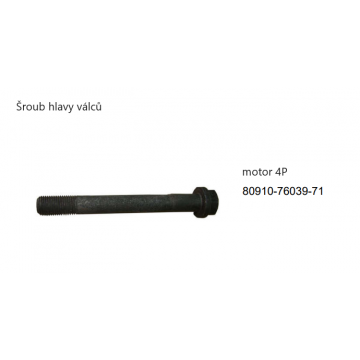 Šroub hlavy válců Toyota...