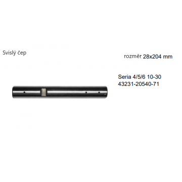Svislý čep Toyota 4,5,6...