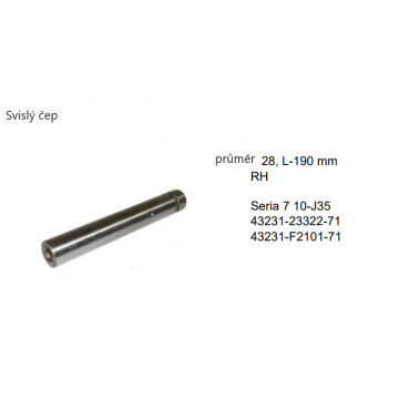 Svislý čep RH Toyota řada 7...