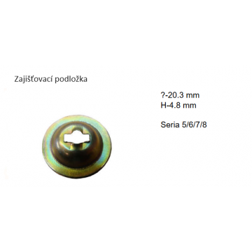 Zajišťovací podložka Toyota...