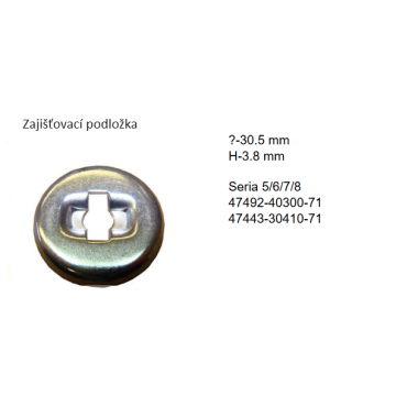 Zajišťovací podložka Toyota...