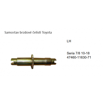 Samostav brzdové čelisti LH...