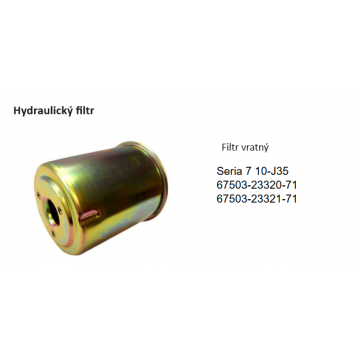 Hydraulický filtr vratný...