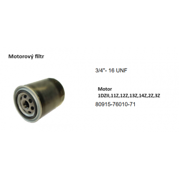 Motorový filtr motor...