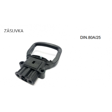 ZÁSUVKA DIN 80A-25mm