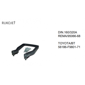 Rukojeť DIN 160A