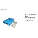 Konektor 160A-50mm 48V modrý REMA