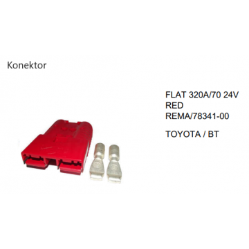 Konektor 320A-70mm 24V...