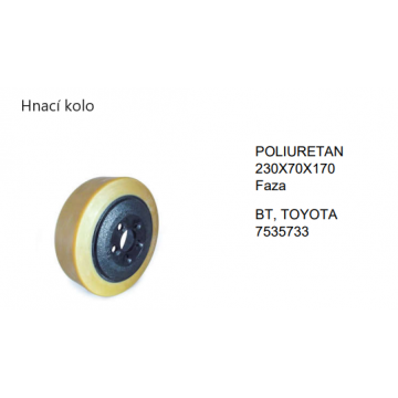 Hnací kolo 230x70x170...