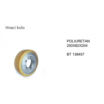 Hnací kolo 250x82x204 BT...